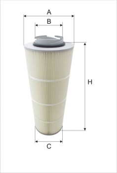 <p>Filtr malarnie proszkowe zam. Filtron AM484/1</p> AM484/1
