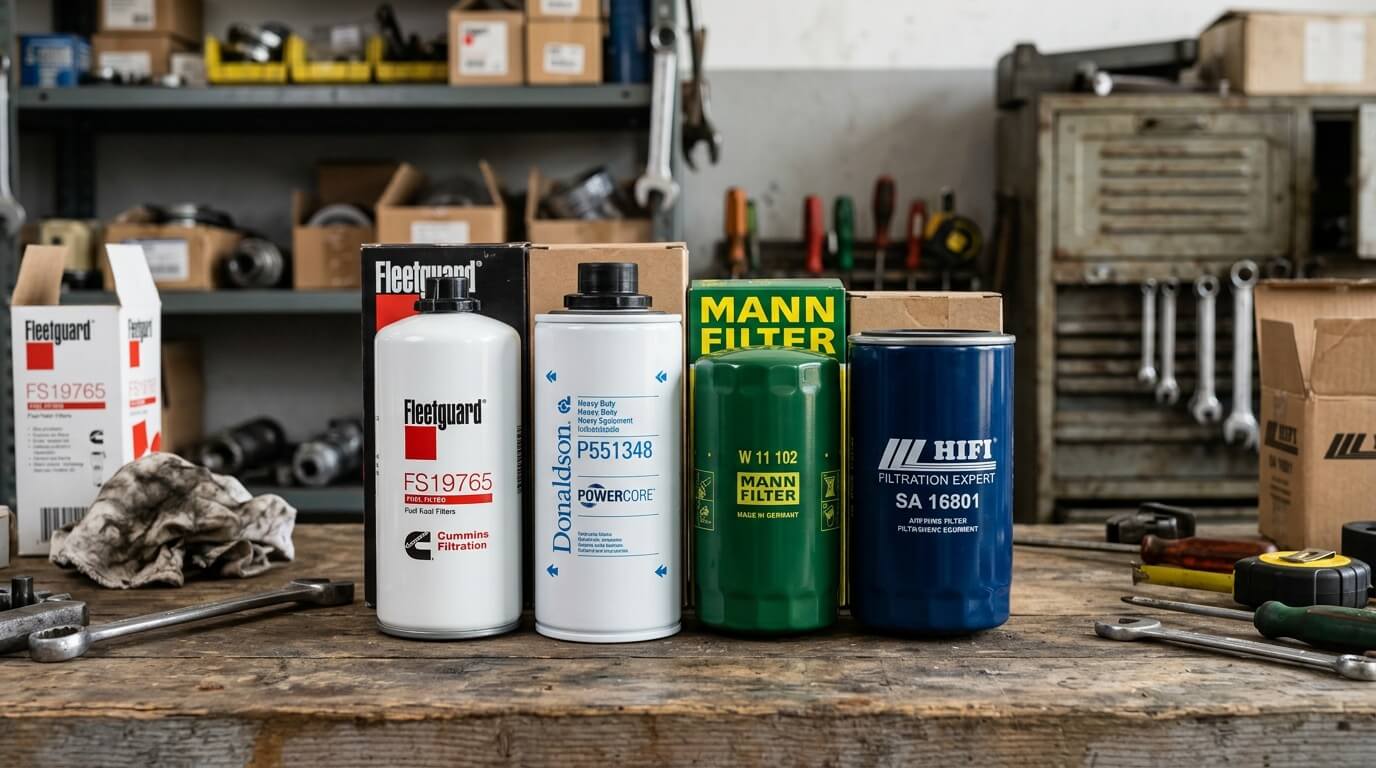Filtry Fleetguard, Donaldson, Mann czy Hifi Filter – kiedy warto wybrać markowy zamiennik?